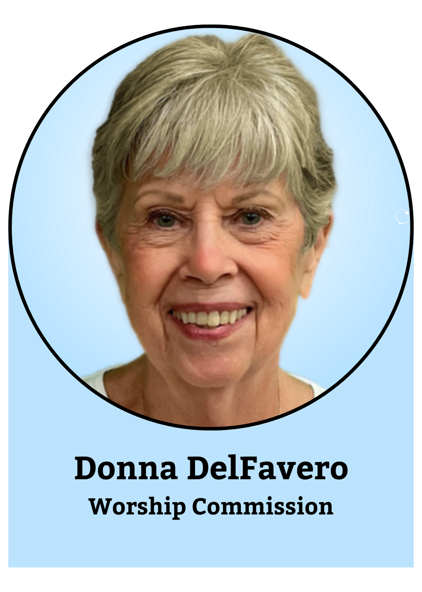 Donna DelFavero, Worship Commission